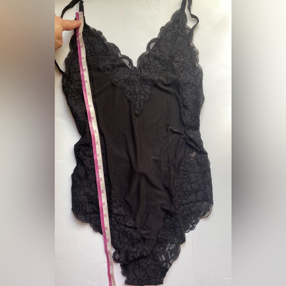 We are HAH/Free People Back Off Bodysuit Noir Size S - Picture 13 of 16